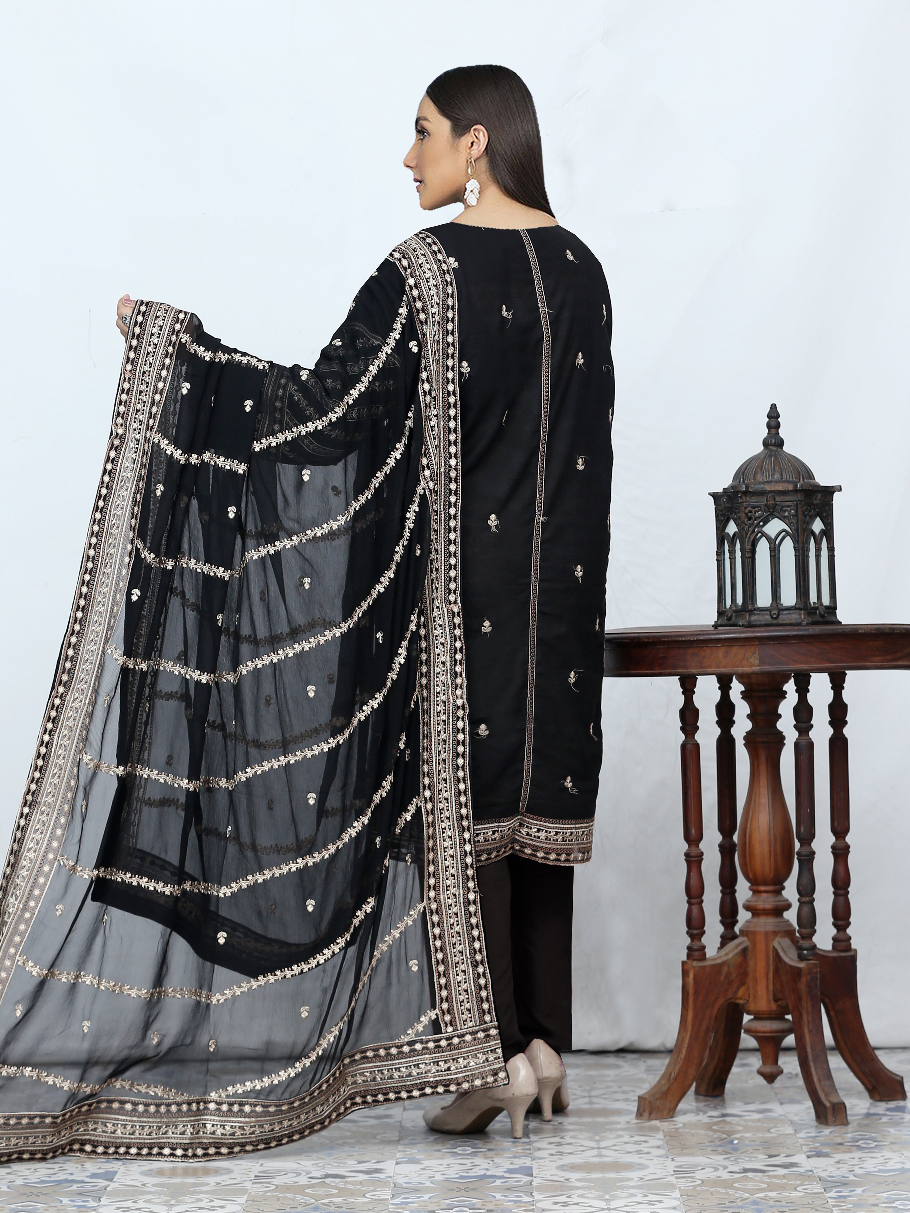 PARAS  DG-860A (Unstitched KARANDI Collection)